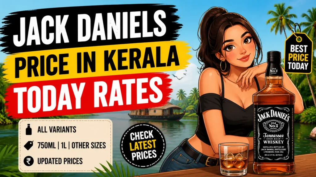 Jack Daniels Price in Kerala TODAY RATES