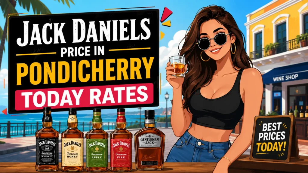 Jack Daniels Price in Pondicherry TODAY RATES
